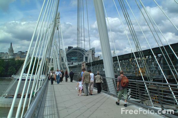 Hungerford Bridge, London, United Kingdom