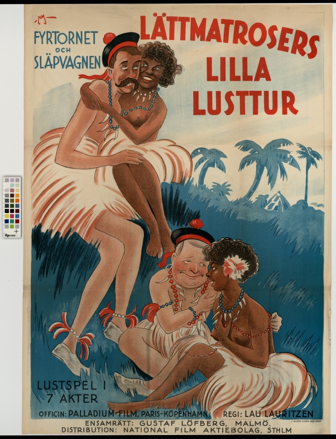 Lättmatrosers lilla lusttur Hallo, Afrika forude (1929)
